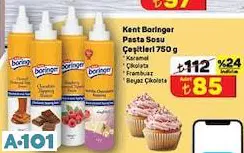 KENT BORİNGER PASTA SOSU ÇEŞİTLERİ 750 G